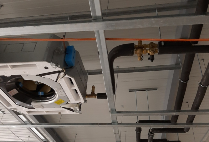 Ventilokonvektori grijanje + hlađenje